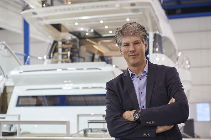 Erwin Bamps, nouveau directeur général de la marque de yachts Prestige
