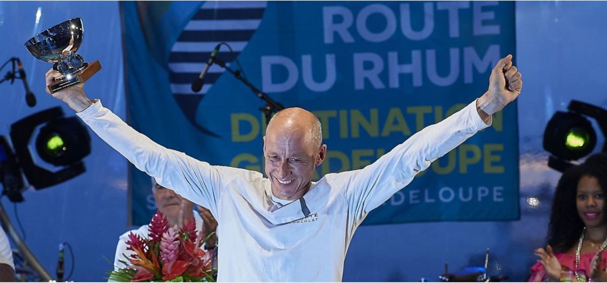 Route du Rhum 2018 - la très belle victoire d'Armel Tripon sur Réauté  Chocolat - ActuNautique.com