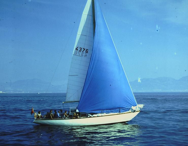 Helisara II, un sloop plan Carter, fabriqué en Hollande en 1969