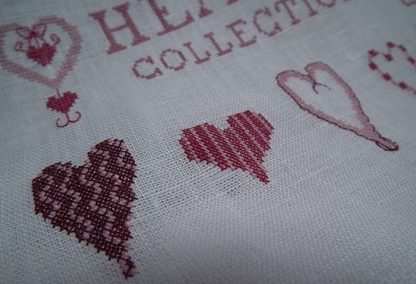 Hearts collection - c'est brodé !
