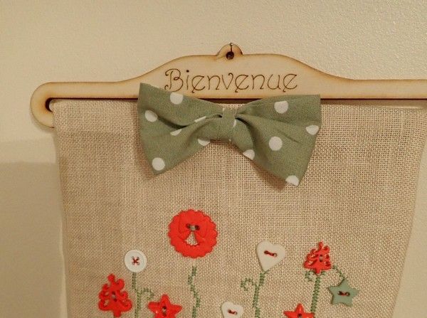 Bannière, une finition