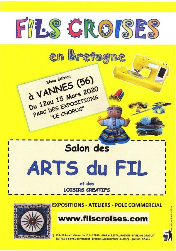 Agenda de mars... France et même en Belgique !