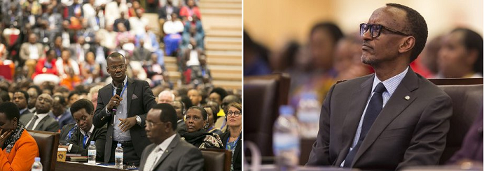 Ese Evode Uwizeyimana arareba mu cyerekezo kimwe na Paul Kagame mugutoteza kiliziya?