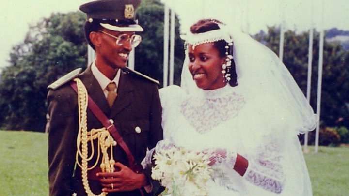 Mariage de Paul Kagame entant que officier dans l’armée ougandaise