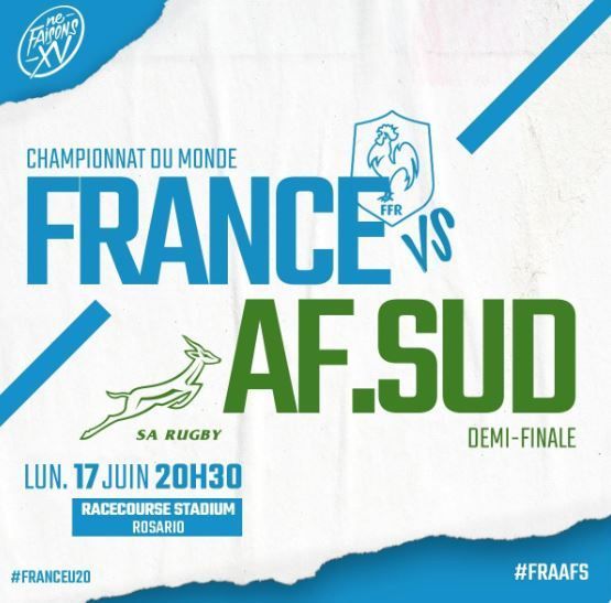 Rugby Championnat Du Monde U20 France Afrique Du Sud Ce Soir Sur France 4