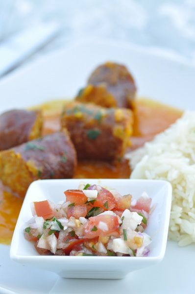 Rougail saucisse (thermomix ou non)