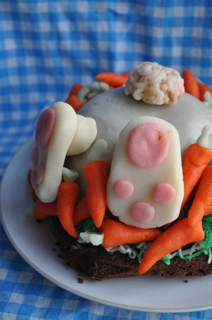 Gâteau lapin de pâques