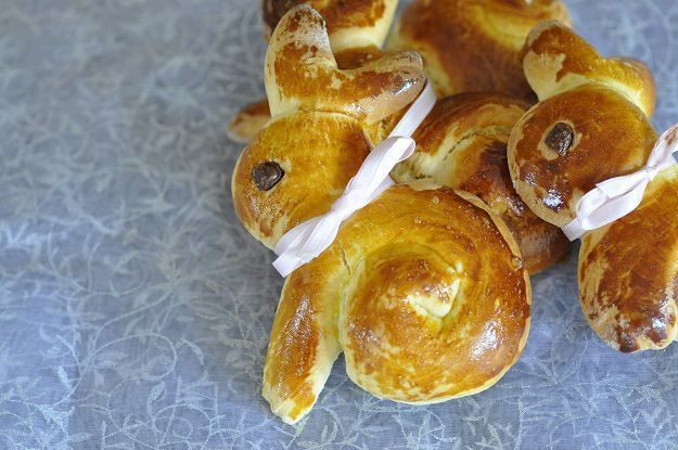 brioches lapins de paques
