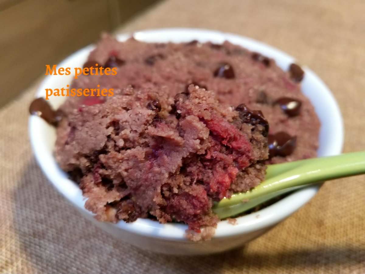 Brownies express aux framboises Mes Petites Patisseries