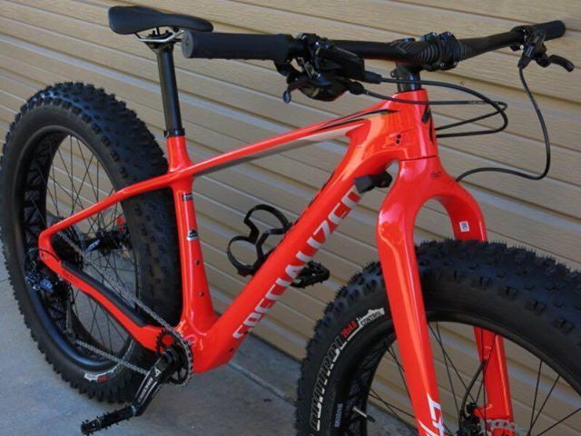 Le NEW FAT BIKE "Fat Boy Specialized carbone" de Vincent. - VTT a 2