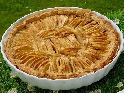 Tarte Aux Pommes Et Sa Creme D Amande Thermomix Blog Cuisine