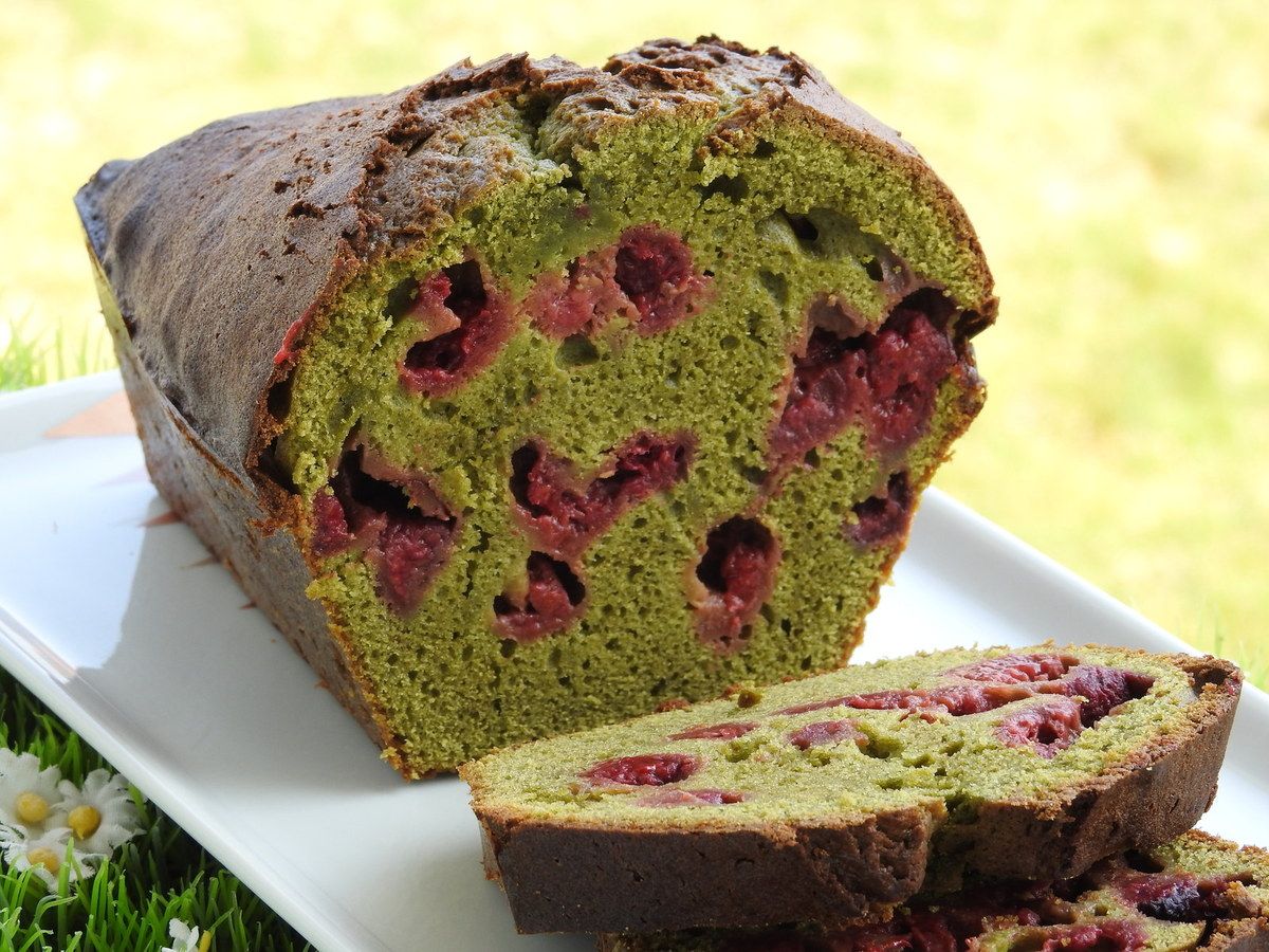 Cake Au The Matcha Et A La Framboise Thermomix Blog Cuisine Thermomix Avec Recettes Pour Le Tm5 Tm31