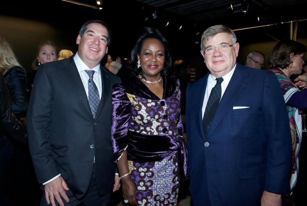 Ivor Ichikowitz- Antou Sassou et Jean Yves Ollivier