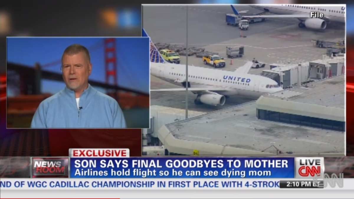 Histoire inspirante : Il a pu dire au revoir à sa mère mourante