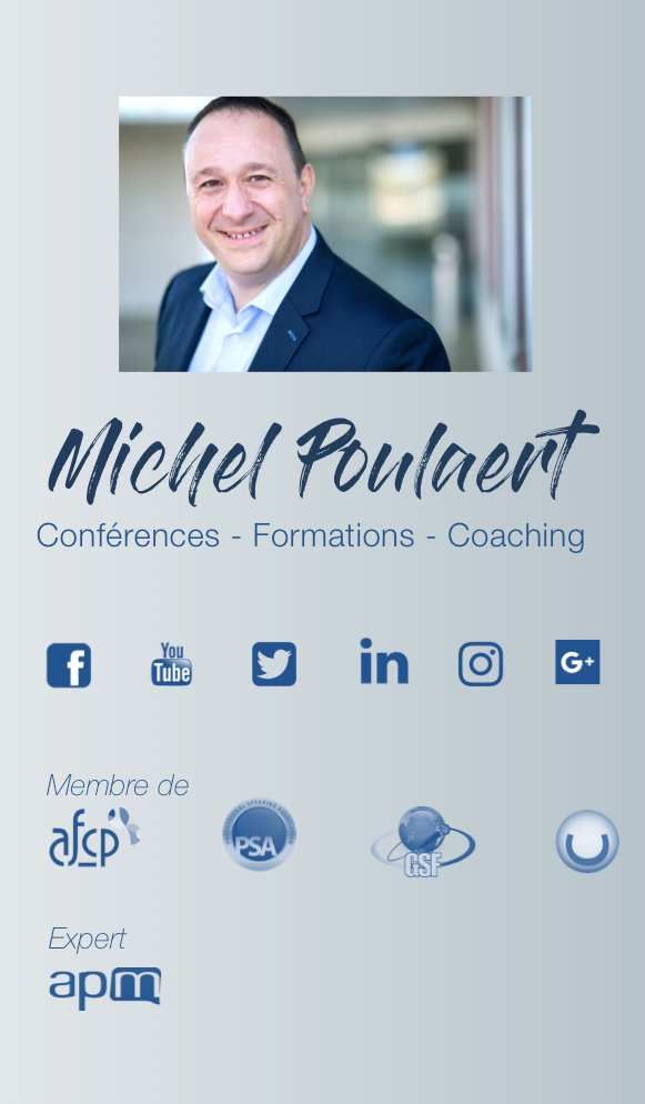Michel Poulaert conférences Optimisme audace formation coaching prise de parole formation conférencier