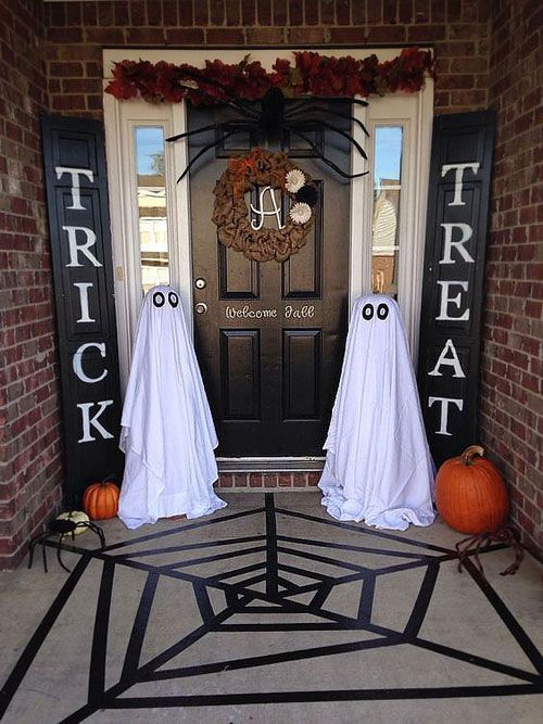 25 idées de décoration Halloween pour la porte d'entrée – blog BUT