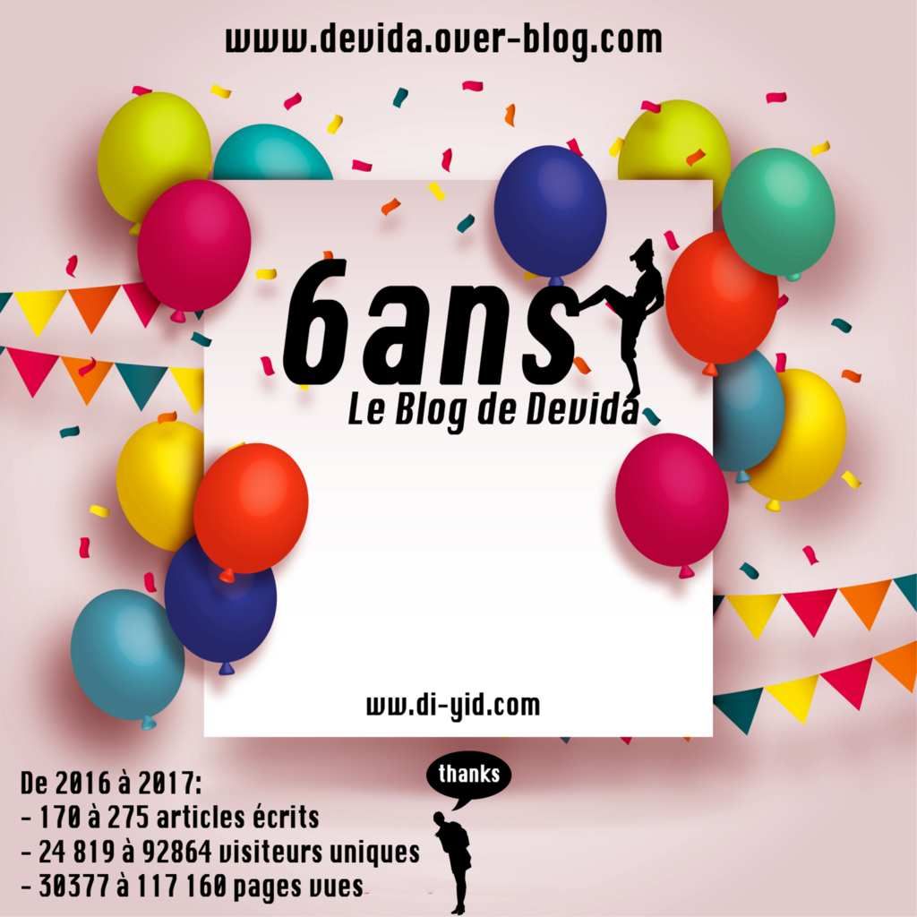 Le Blog de Devida a 6 ans