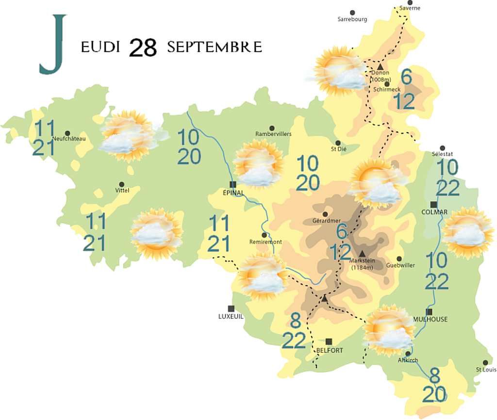 La Météo des Vallées - LES VOIVRES 88240