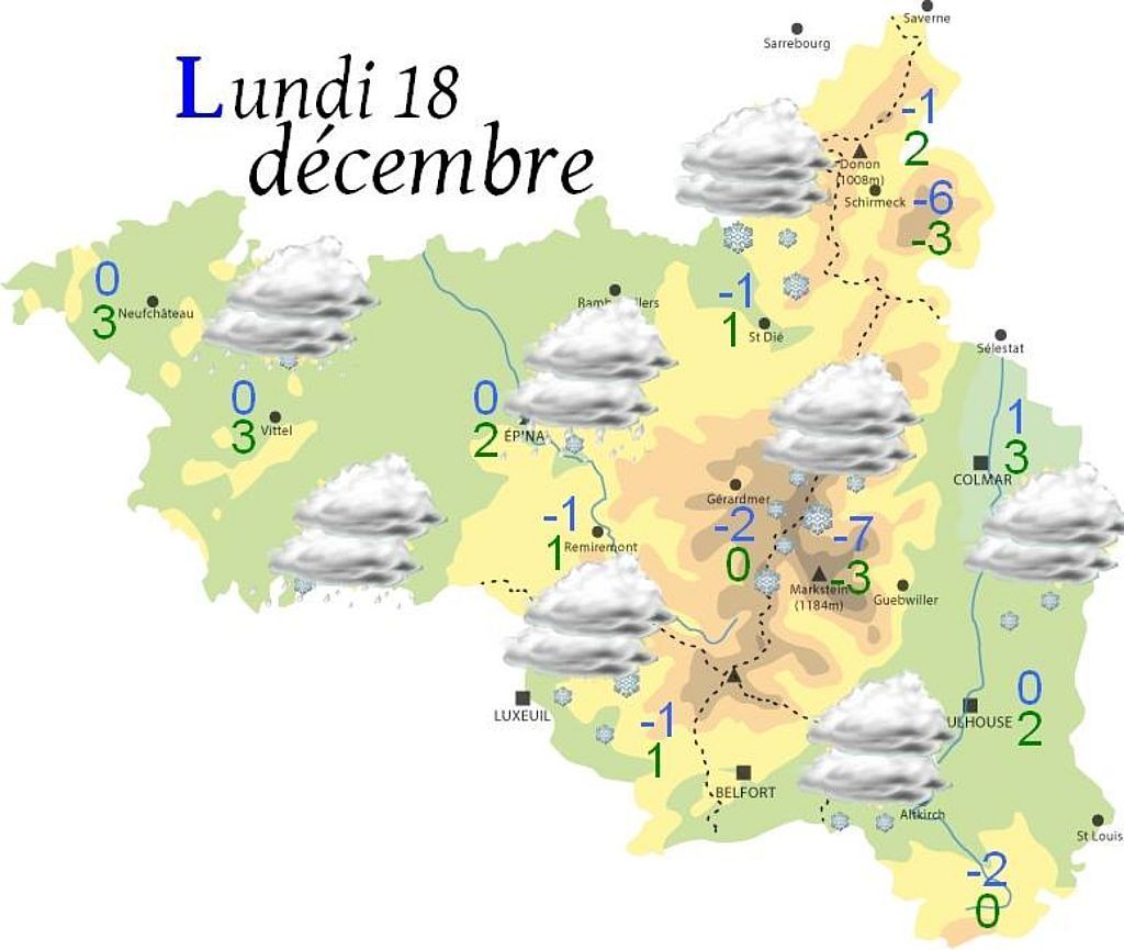La Météo des Vallées - LES VOIVRES 88240