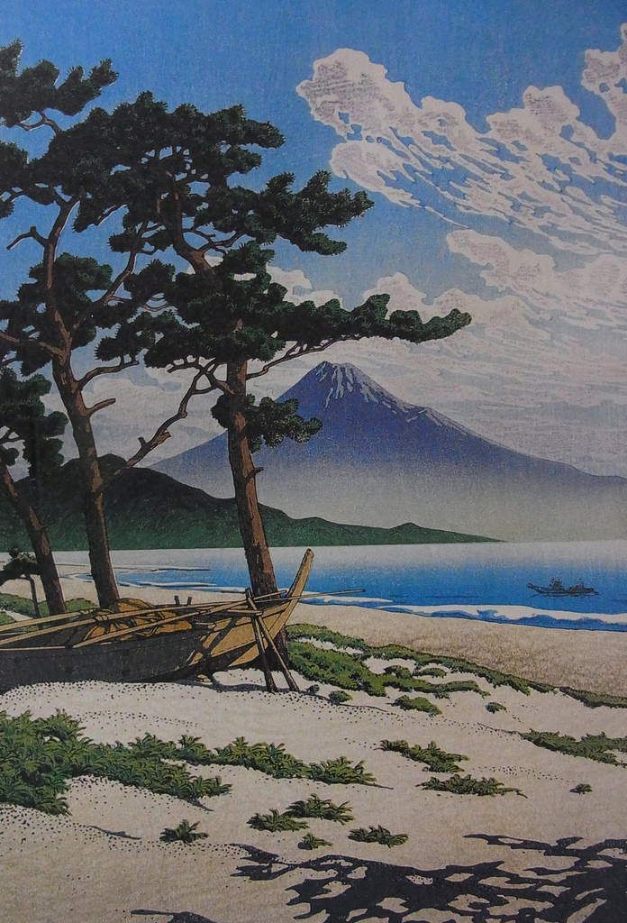 Préf. de Shizuoka : Miho no Matsubara, légendaire plage de pins avec vue splendide sur le Mt Fuji