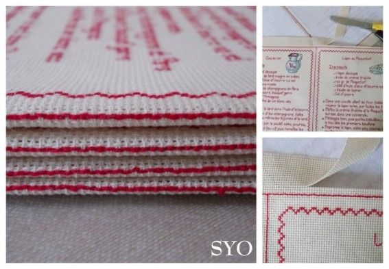 Tutoriel de montage des pages du Livre de Recettes Brodées.