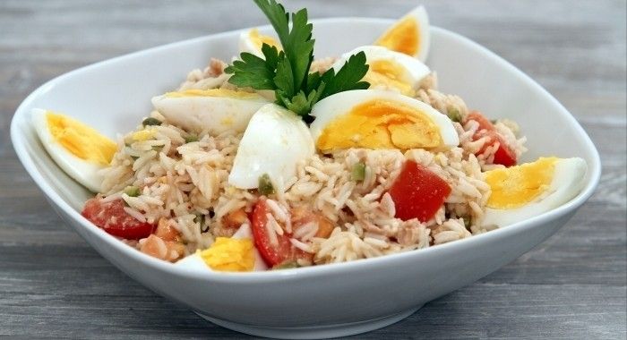 Salade De Riz A La Vinaigrette De Mangue Les Recettes