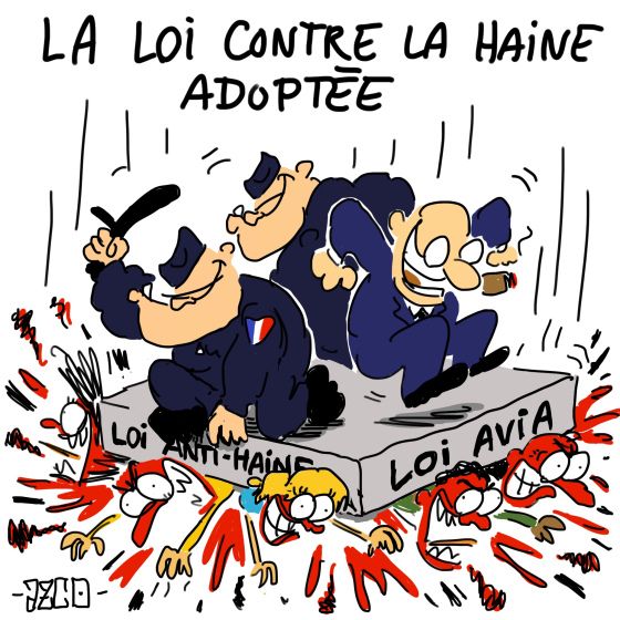 Nouvelle loi Avia, un retour de la censure de masse ?