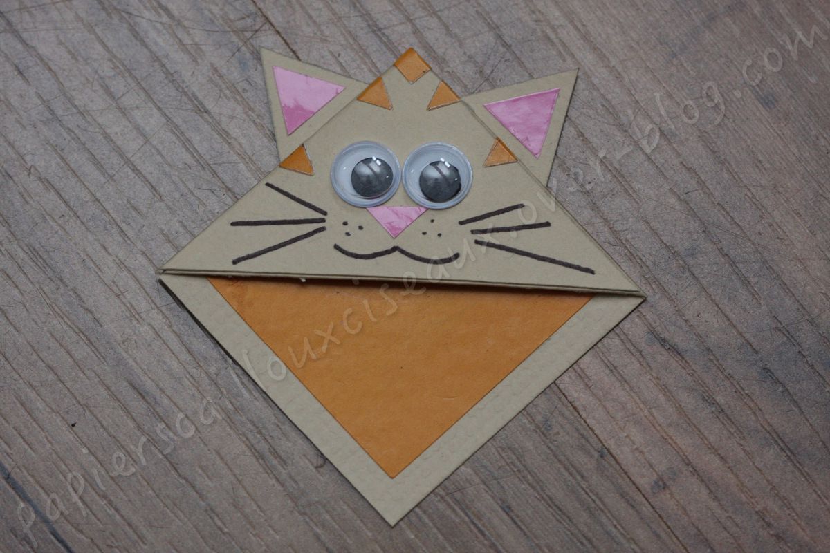 Marque Page Chat Papiers Cailloux Ciseaux Marque Page Chat Papiers Cailloux Ciseaux