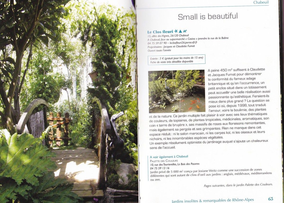 Le guide jardins insolites et remarquables 