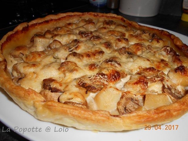 Tarte Aux Noix De St Jacques Et Creme Tupperware La Popotte Lolo