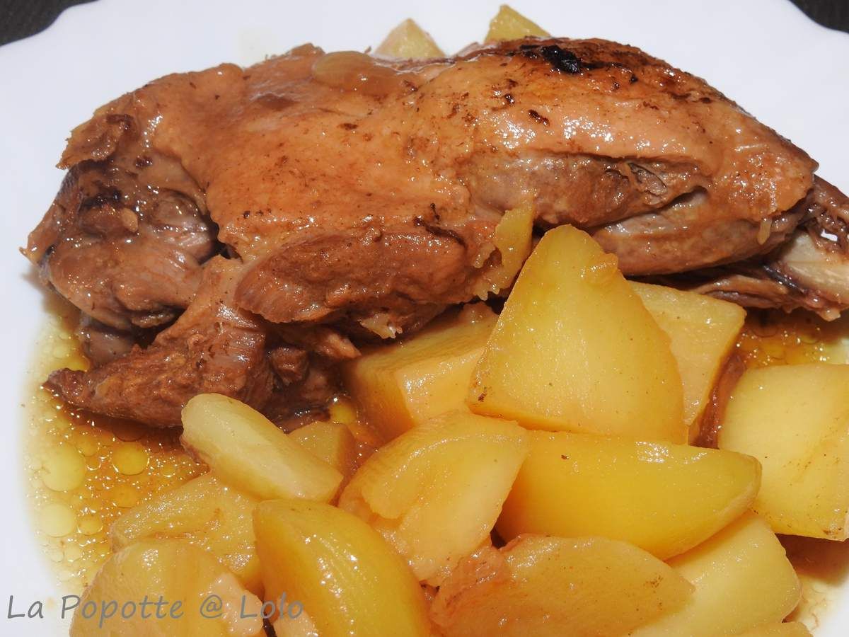 Cuisses de Canard au miel et ses Pommes de Terre (au Cookeo ou pas
