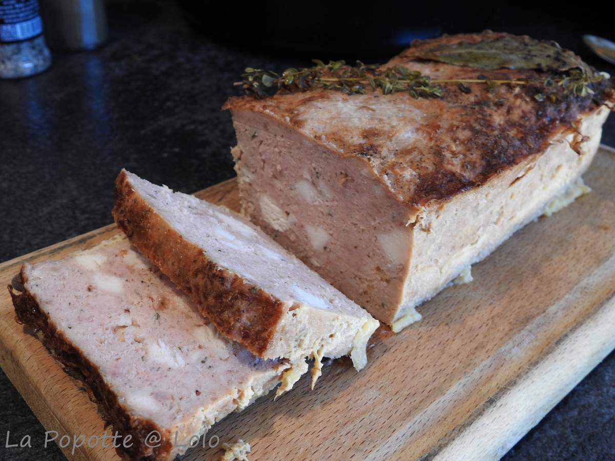 Terrine de porc, poulet et foie gras avec chutney de figues au porto -  Cookidoo® – the official Thermomix® recipe platform