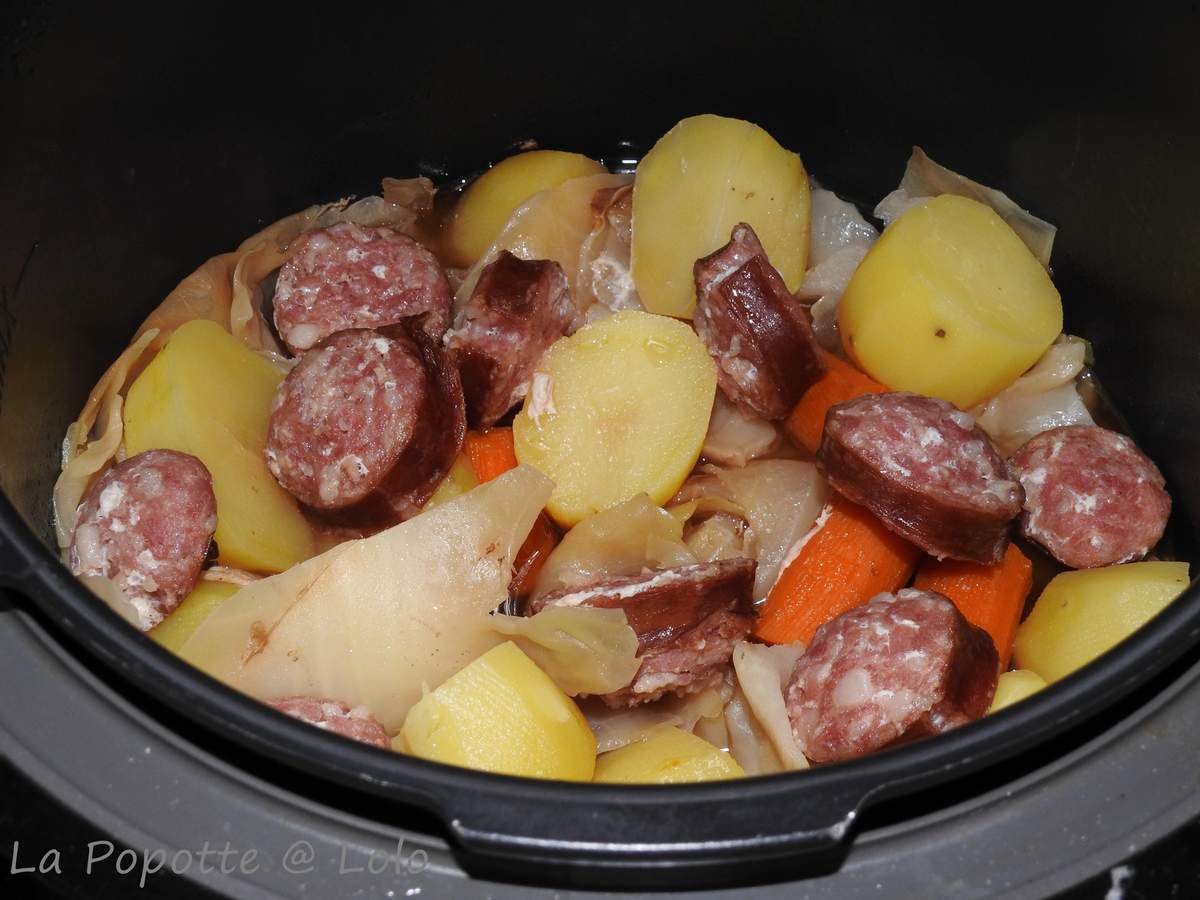 Potée de chou à la saucisse de Morteau (cookeo ou pas) - La popotte @ lolo