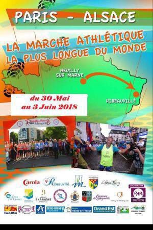 LE MERCREDI 30 MAI DEPART DE CE 92° PARIS ALSACE A LA MARCHE