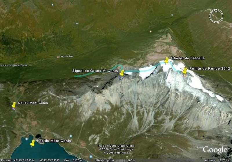 La Pointe de Ronce (3612m) - RANDONNEES SPORTIVES