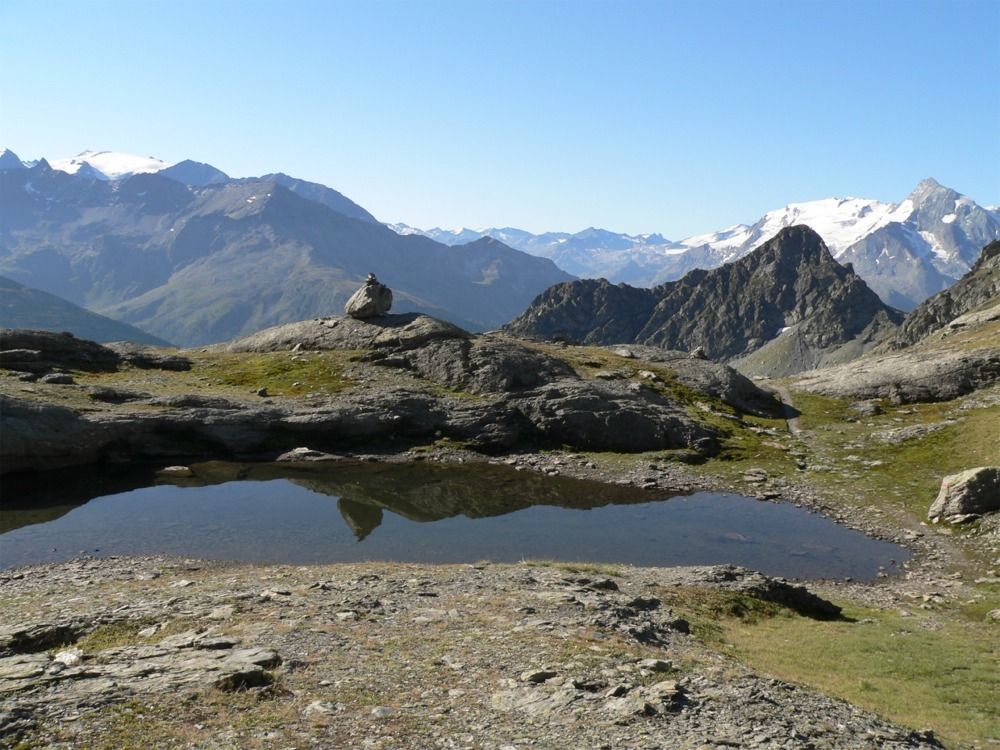 Boucle Passage de la Louïe Blanche (2524m) Col supérieur de la Louïe