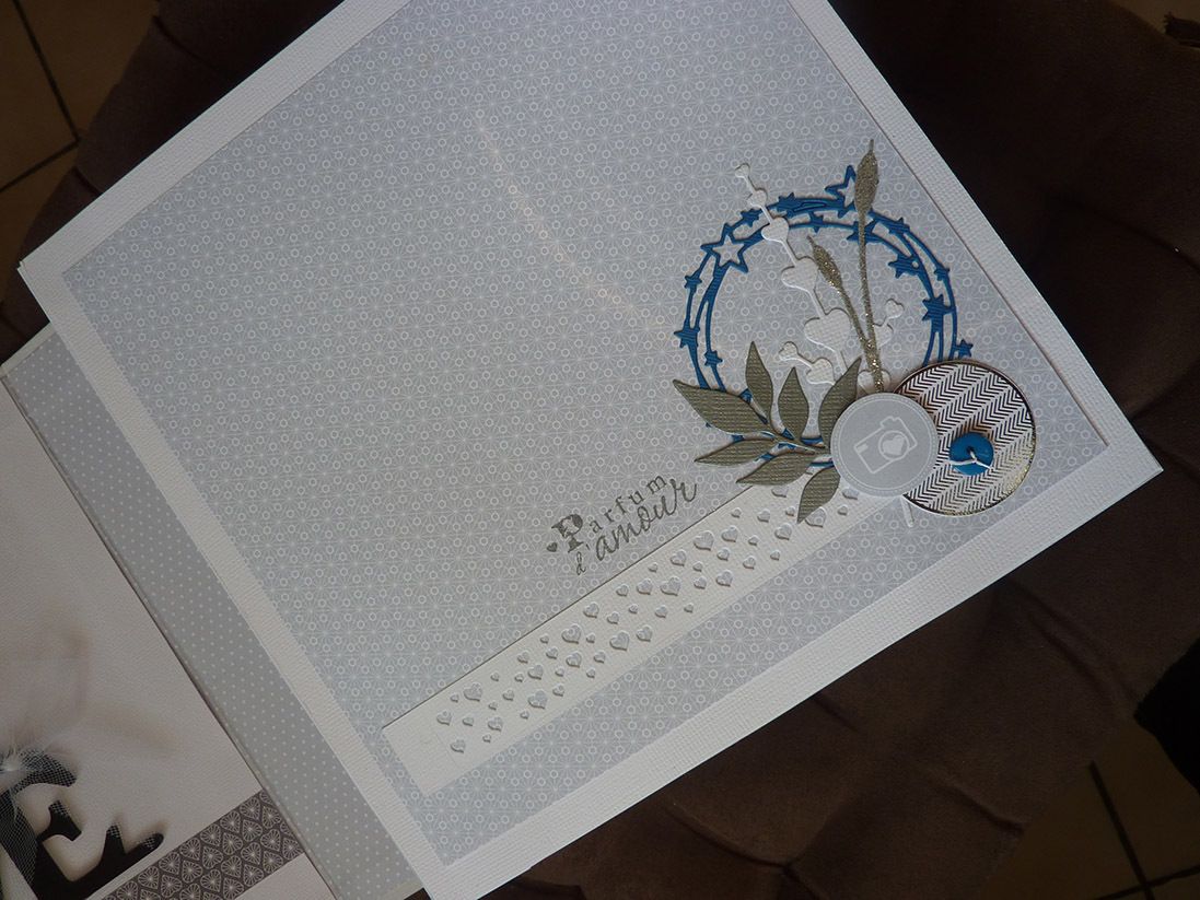 Page De Garde Atelier Créatif Adulte Scrapbooking Anne : Album Mariage - Le blog de la boutique Fée du Scrap spécialisée