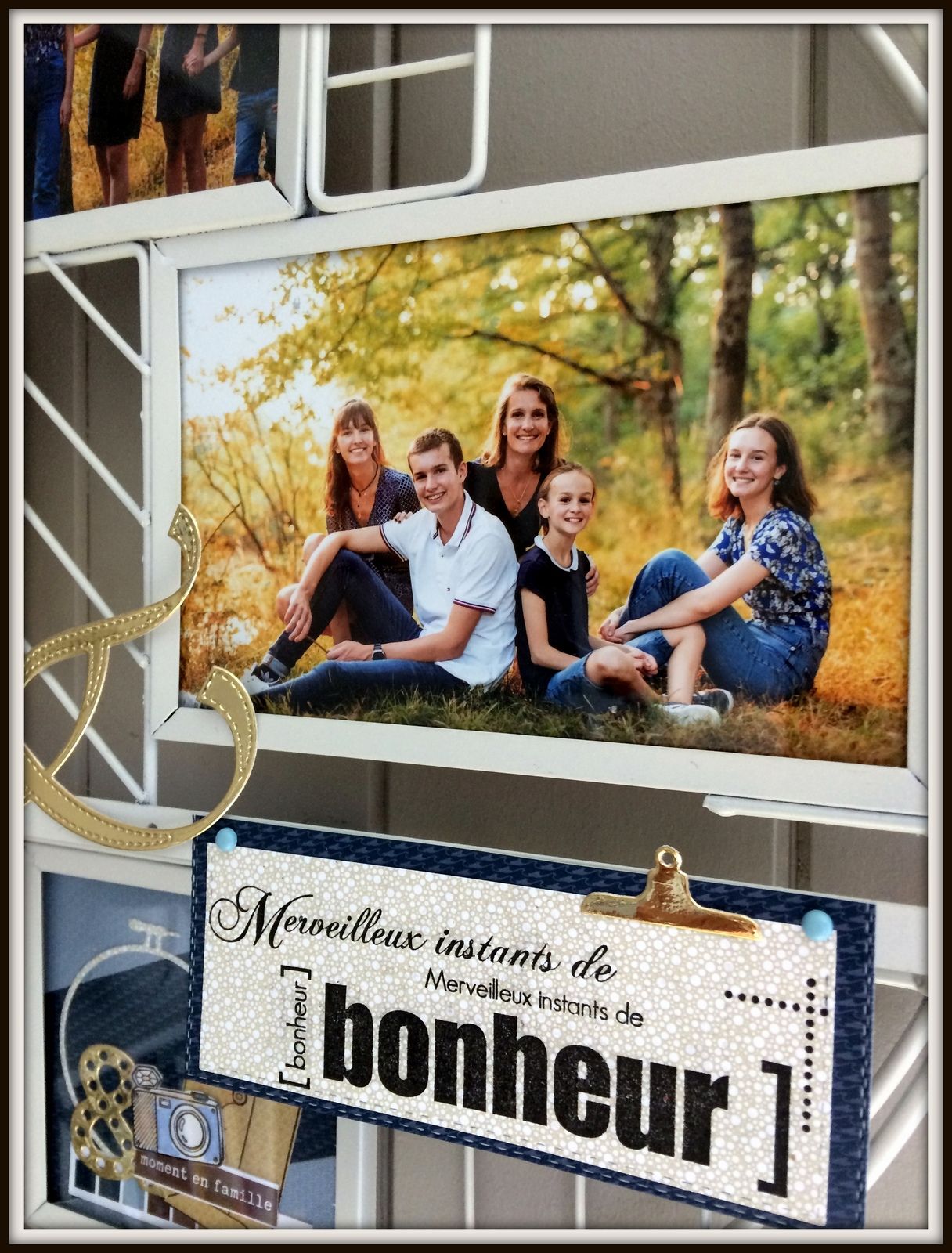 Barbara : Cadre Famille - Le blog de la boutique spécialisée en  scrapbooking Fée du Scrap