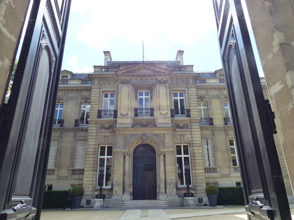 Façade sur cour de l’Hôtel Salomon de Rothschild © FNAGP