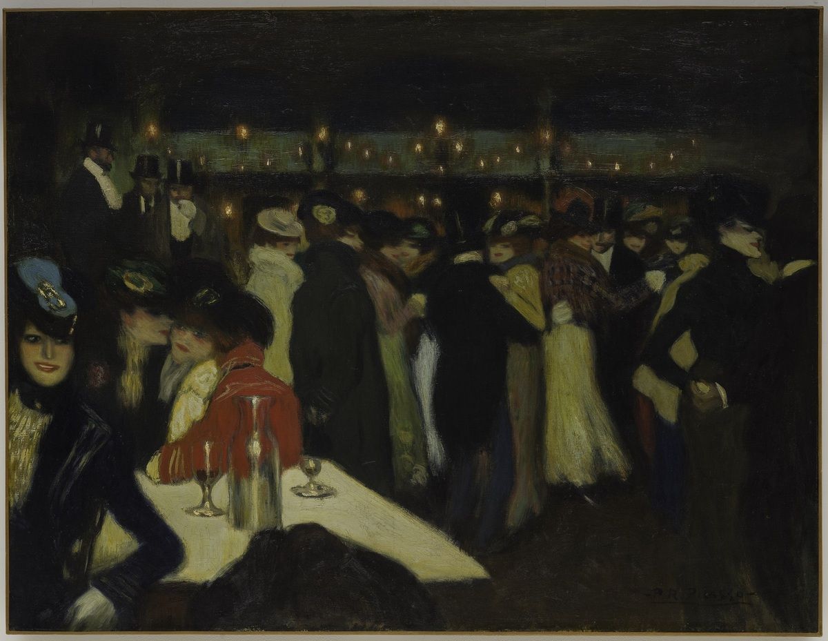 Pablo Picasso Le Moulin de la Galette, Paris, ca. November 1900 Oil on canvas 89.7 x 116.8 cm Solomon R. Guggenheim Museum, New York Thannhauser Collection, Gift, Justin K. Thannhauser 78.2514.34 © 2018 Estate of Pablo Picasso/Artists Rights Society (ARS), New York