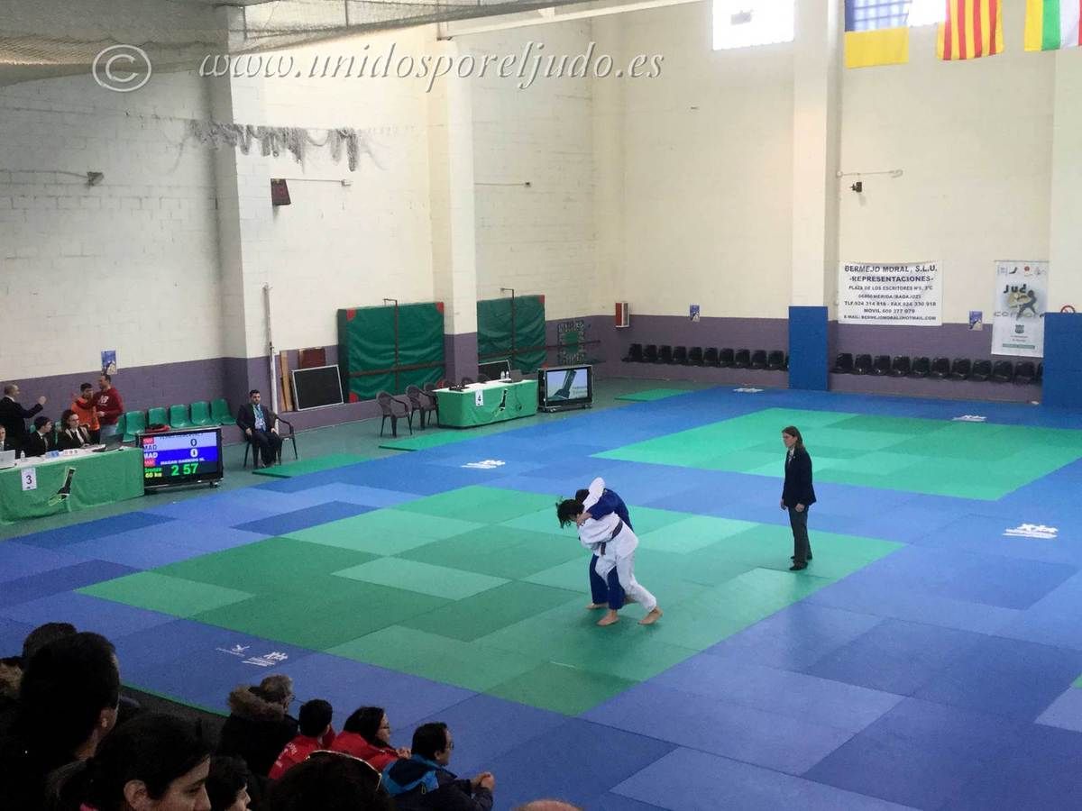 Super Copa España Judo de infantil Villa de Montijo, resultados.