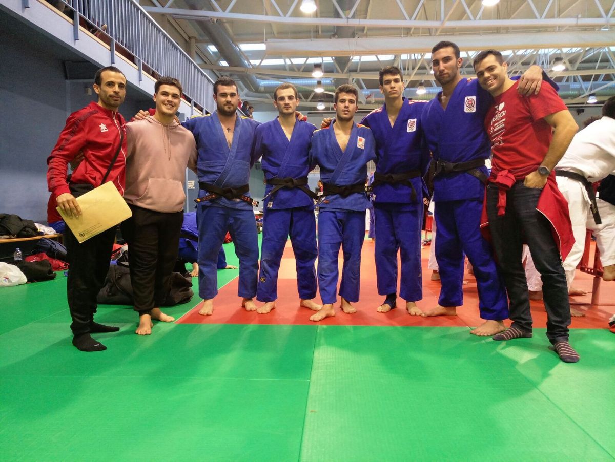 Equipo Judo alcorcón Carlos Arroyo