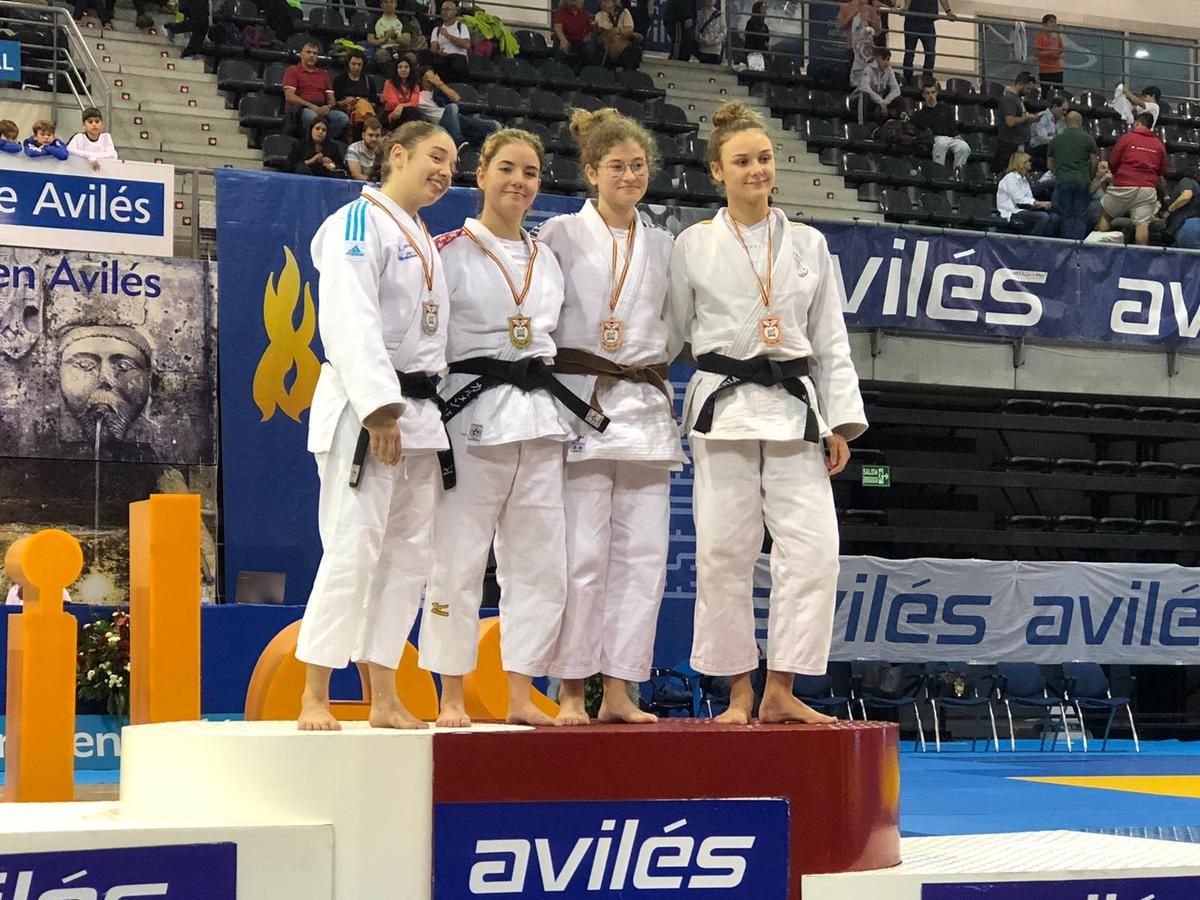 4 OROS, 3 BRONCES, 1 QUINTO Y 1 SEPTIMO DE LA SUPER COPA DE AVILÉS