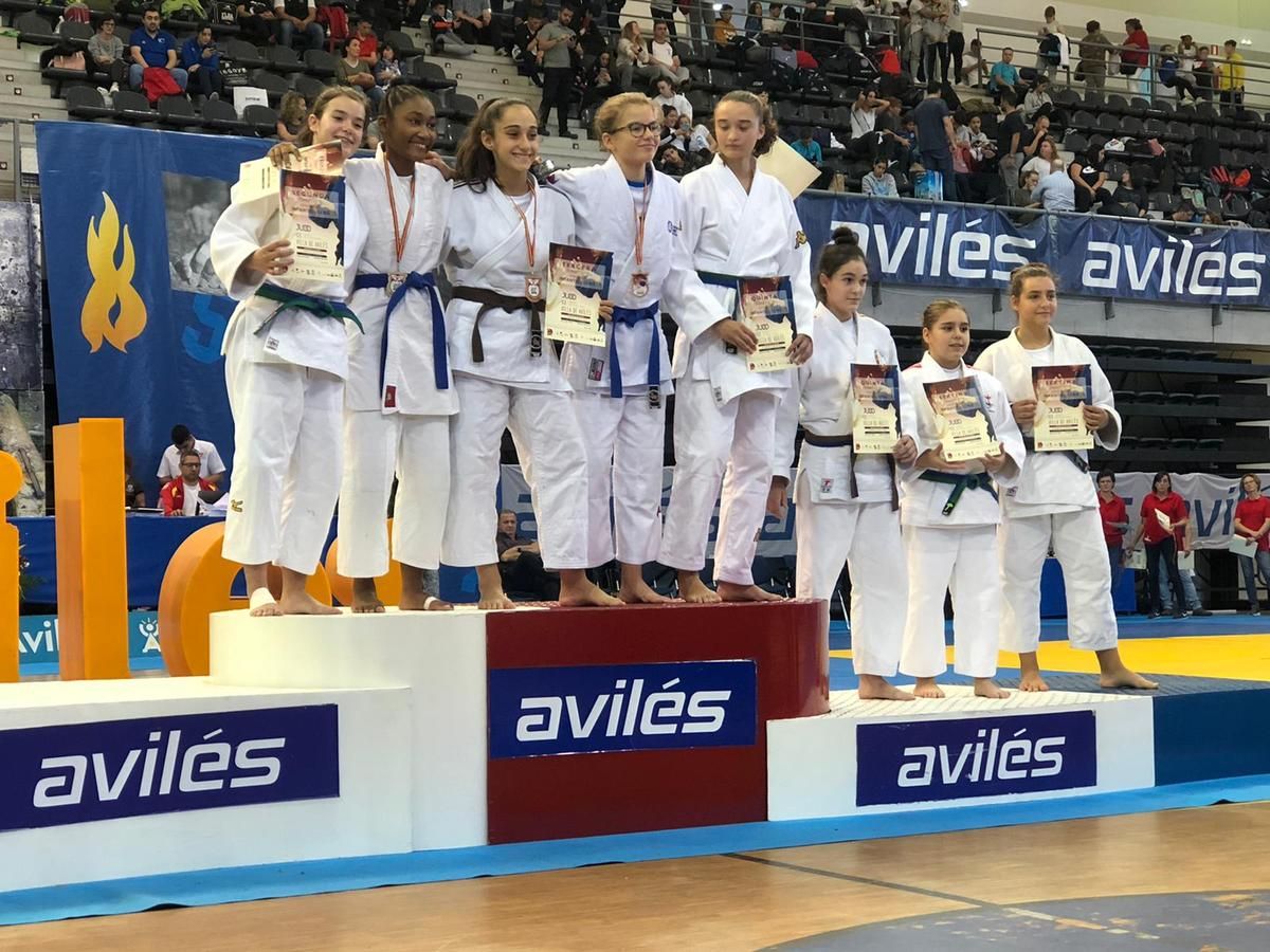 4 OROS, 3 BRONCES, 1 QUINTO Y 1 SEPTIMO DE LA SUPER COPA DE AVILÉS