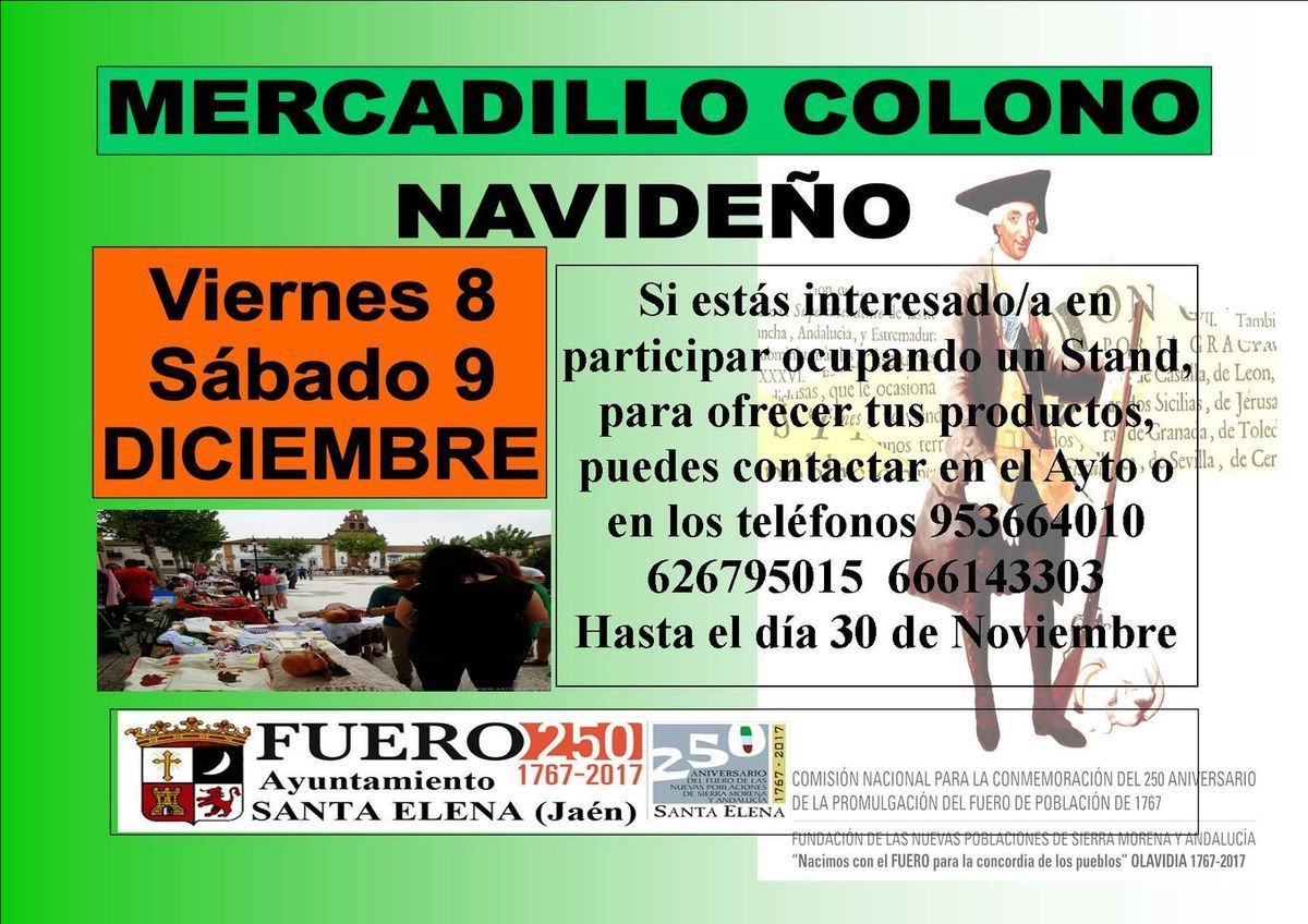 Mercadillo Colono Navideño