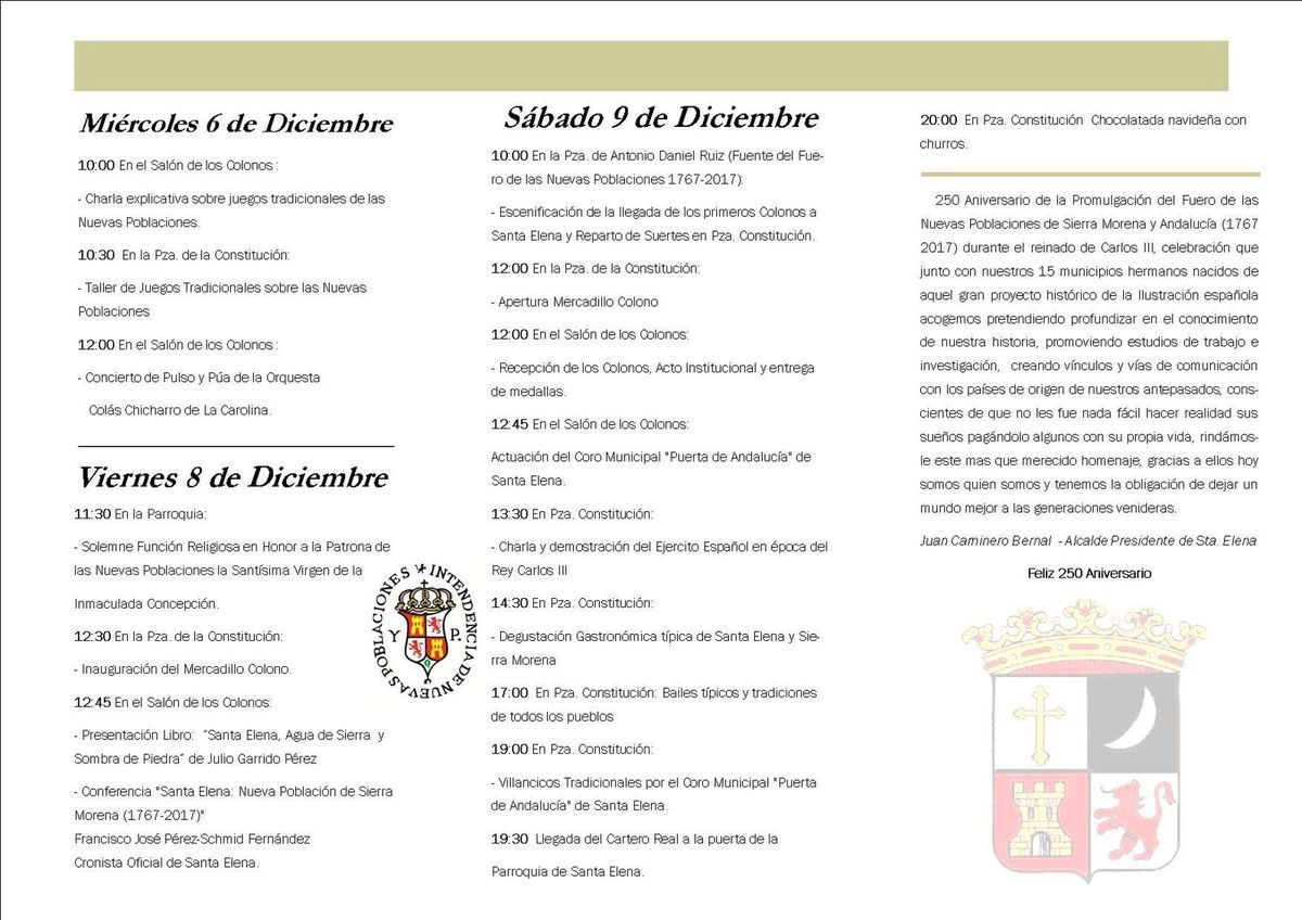 Programa Conmemoracion Sta Elena