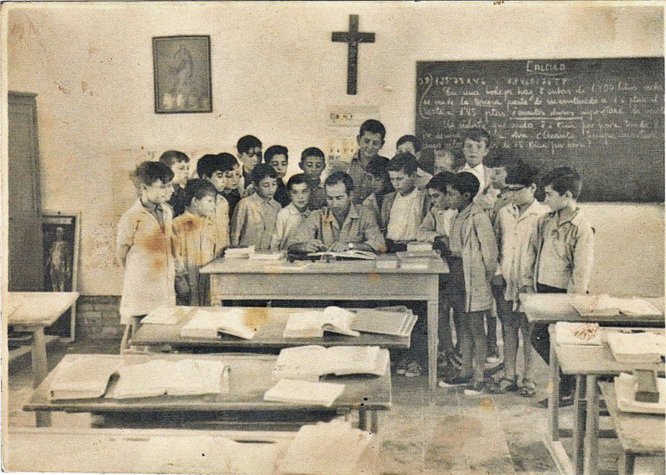 Antigua aula del colegio San Plácido de Badolatosa 