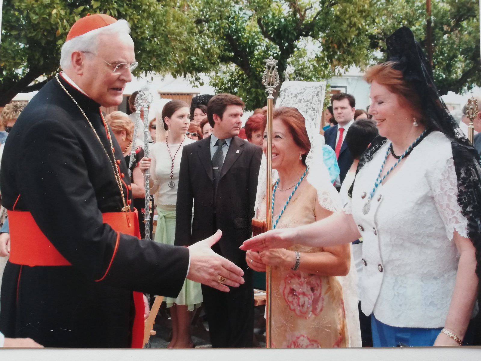 Visita del Cardenal Carlos Amigo Vallejo 2005