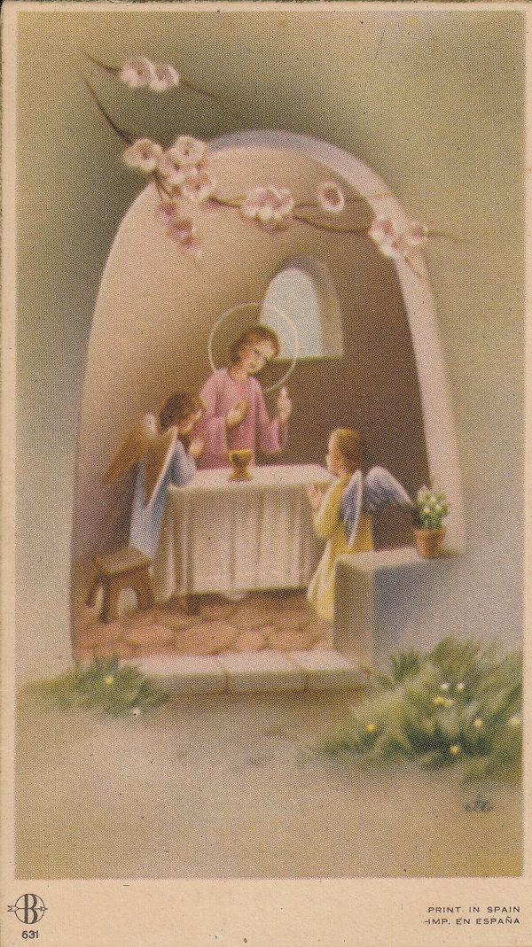 Recuerdos de primera Comunión año 1961