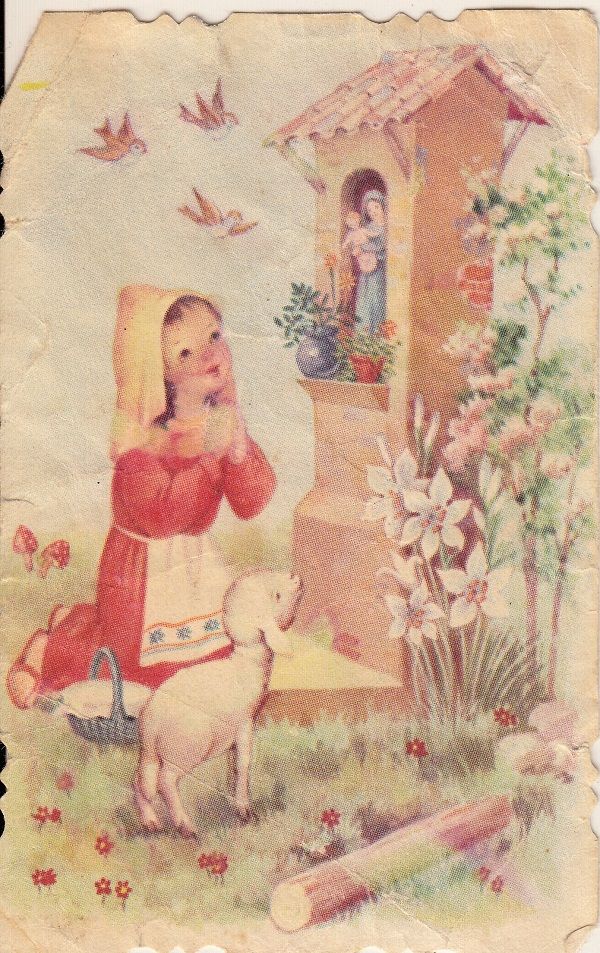 Recuerdos de primera Comunión año 1968